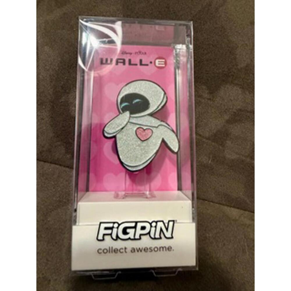 FiGPiN Disney Pixar WALL-E Glitter Eve Enamel Pin LE 500